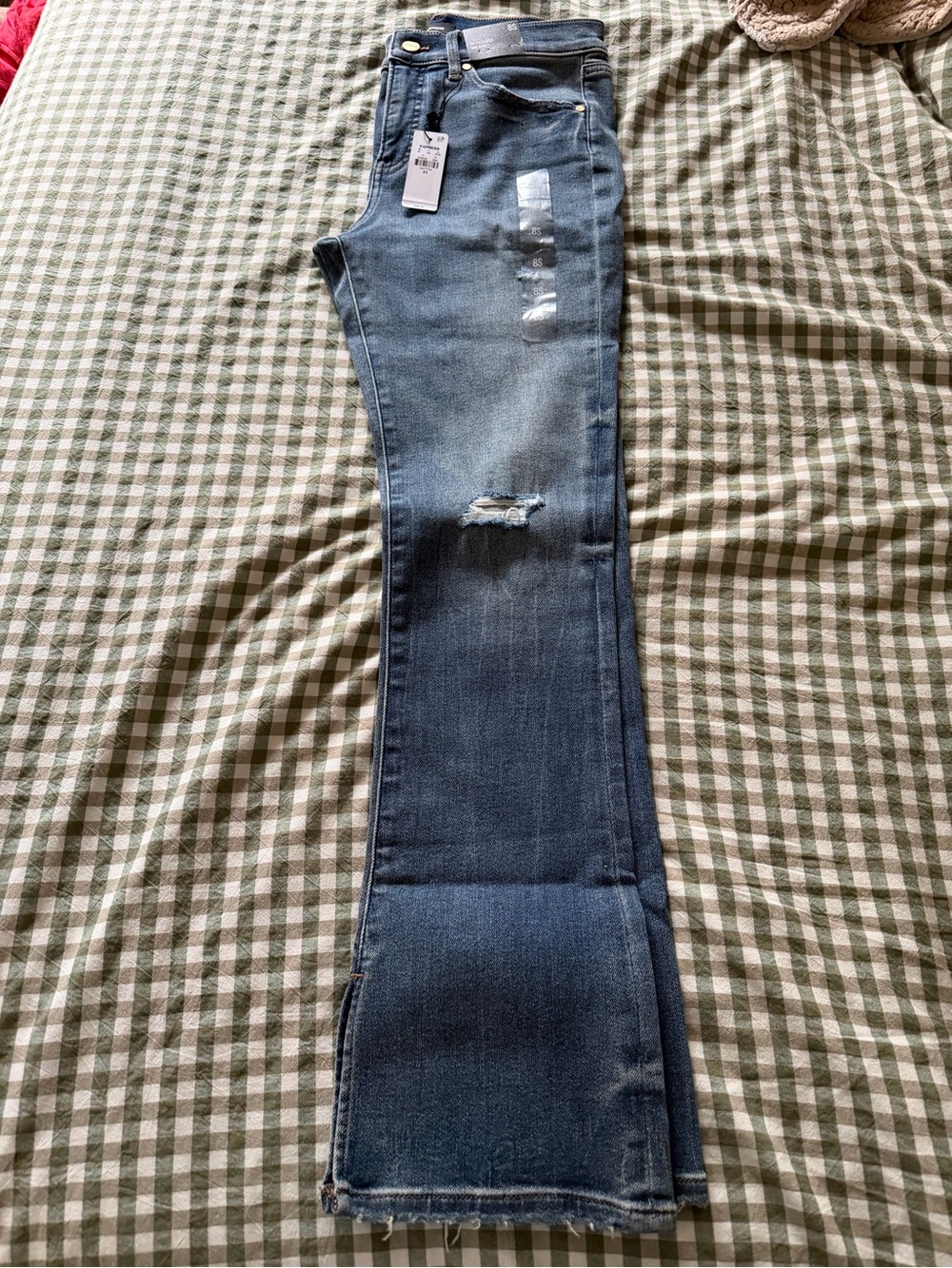Express 8S Skyscraper Mid Rise Denim Jeans NWT - Picture 3 of 5